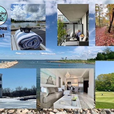 Stunning Stayz At Friday Harbour Beach Marina Resort Lake Simcoe Innisfil Buitenkant foto